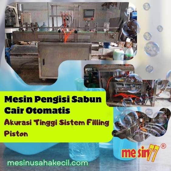 mesin pengisi sabun cair