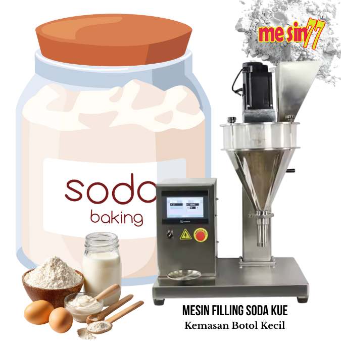 mesin filling soda kue