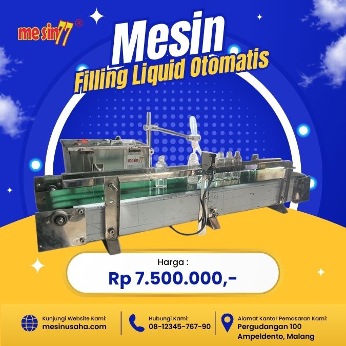 CHM-1L Mesin Pengisi Liquid Otomatis – Model Table Top