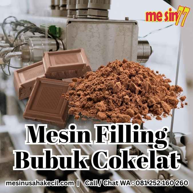 Solusi Mesin Filling Bubuk Cokelat untuk Jar Kaca dan Sachet