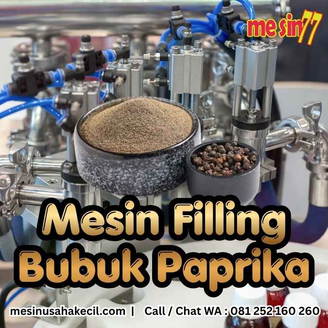 Solusi Sistem Kebersihan pada Mesin Filling Bubuk Paprika