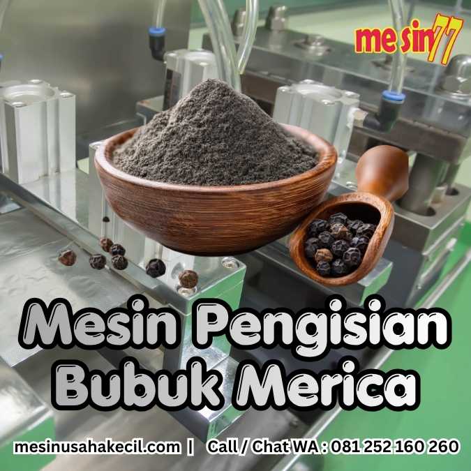 Solusi Sistem Kedap Udara pada Mesin Pengisian Bubuk Merica