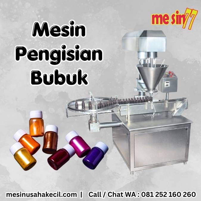 Mesin Pengisian Bubuk Presisi Untuk Bisnis UMKM Produk Serbuk