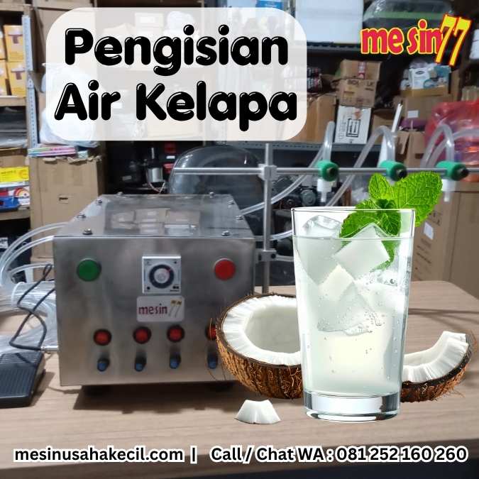 pengisian air kelapa