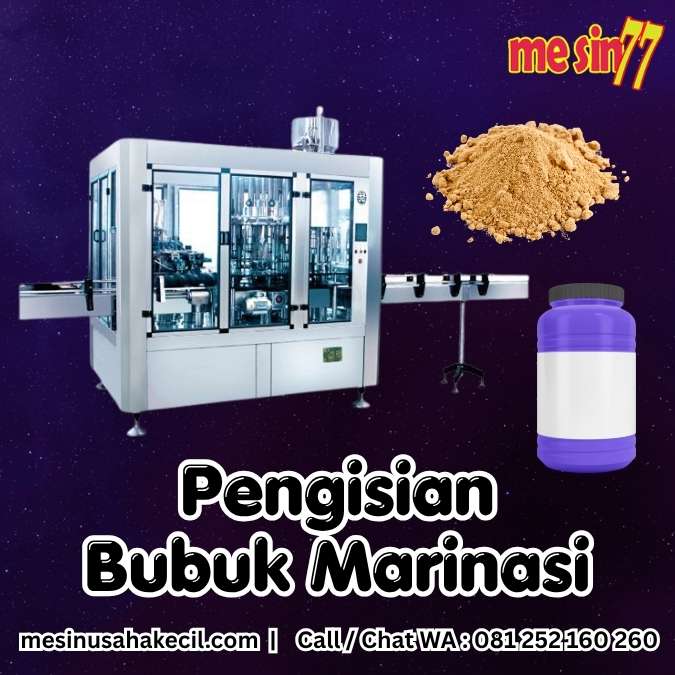 pengisian bubuk marinasi
