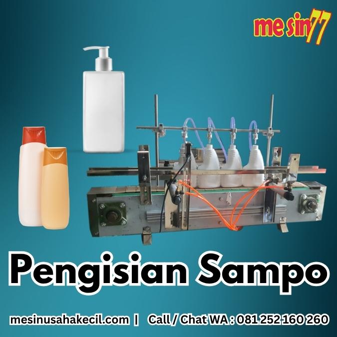 Pengisian Sampo Otomatis untuk Efisiensi Bisnis Produk Lokal