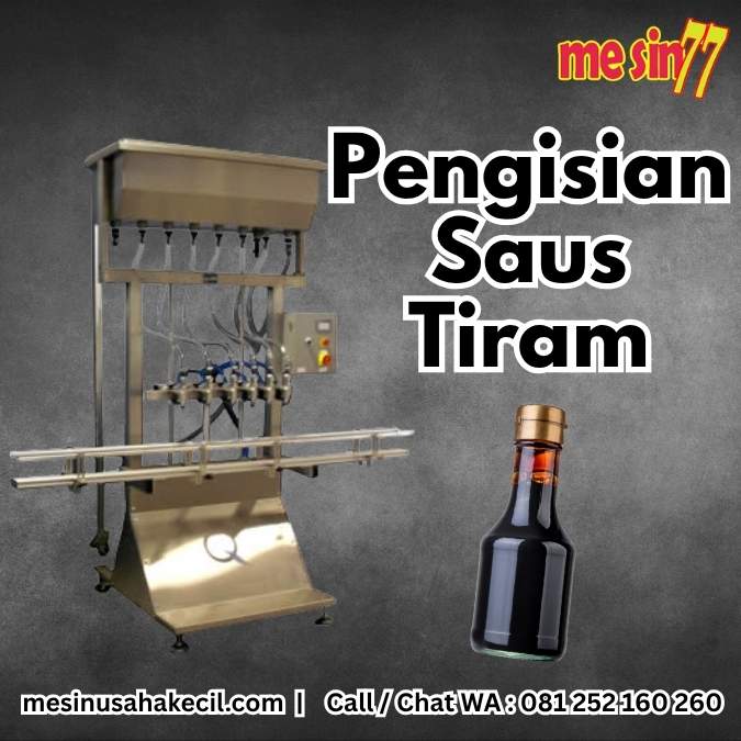 Pangkas Biaya Tenaga Kerja dengan Pengisian Saus Tiram