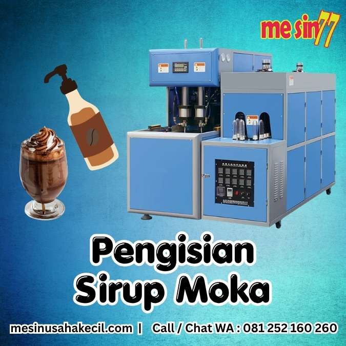 Teknik Pengisian Kedap Udara pada Pengisian Sirup Moka