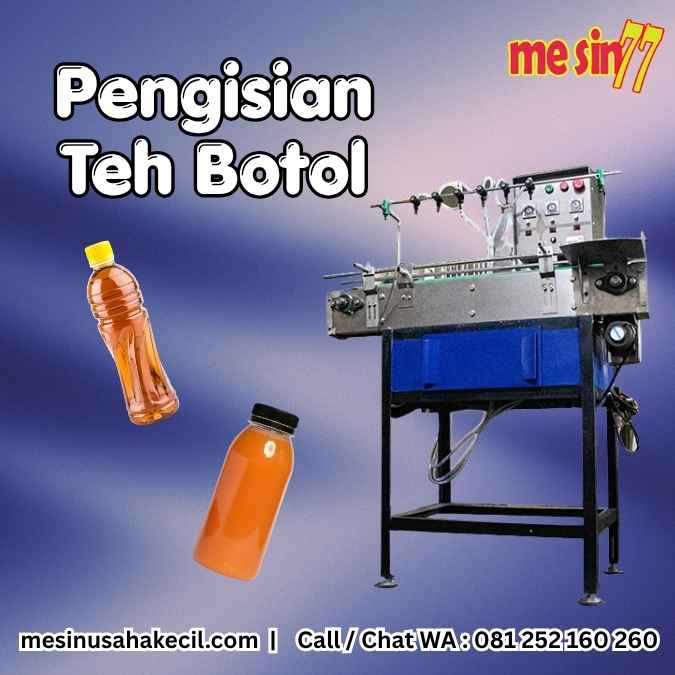 Rahasia Menjaga Sterilitas pada Proses Pengisian Teh Botol