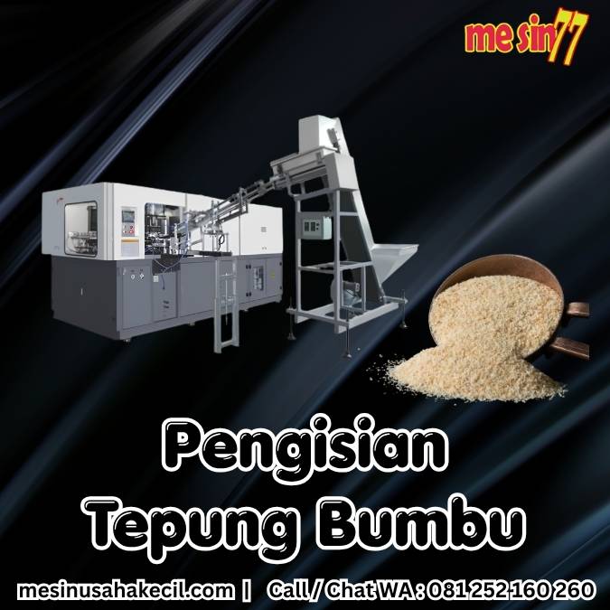 Sistem Auger Feeder Mesin Pengisian Tepung Bumbu