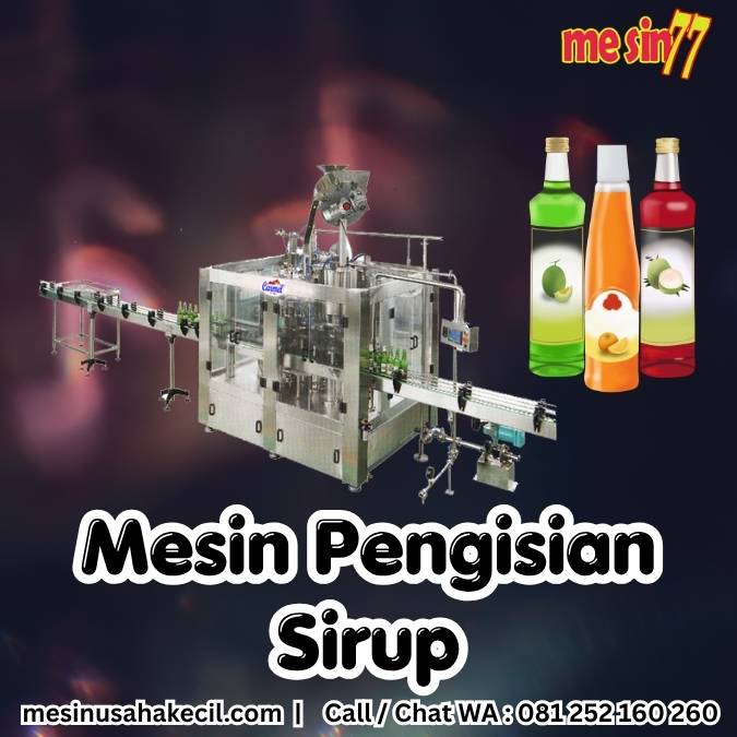 Kapasitas Produksi dengan Automasi Mesin Pengisian Sirup