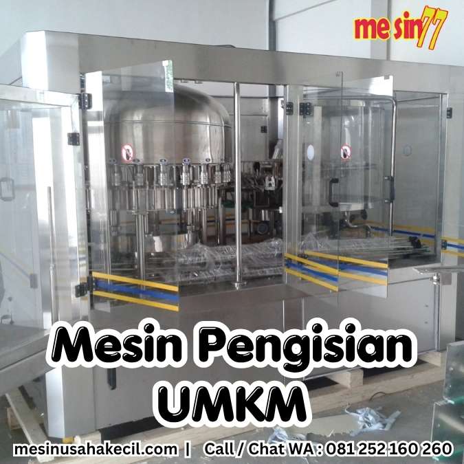 Mengenal Jenis Mesin Pengisian UMKM Lini Produksi Lokal