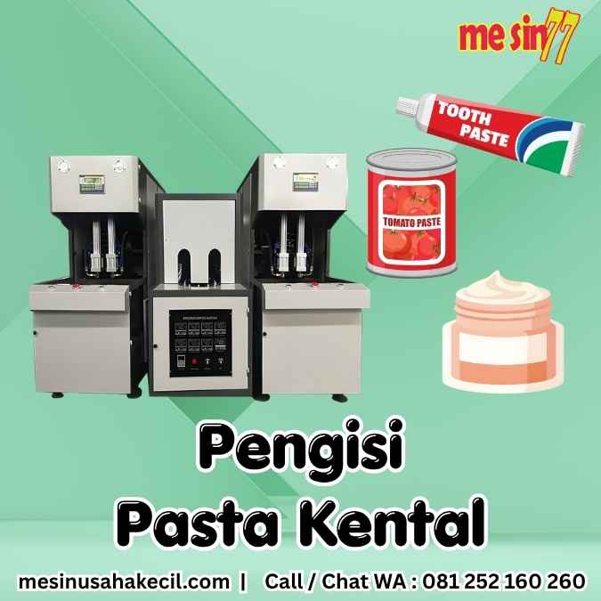 Sistem Rotary Lobe & Piston Filler pada Pengisi Pasta Kental