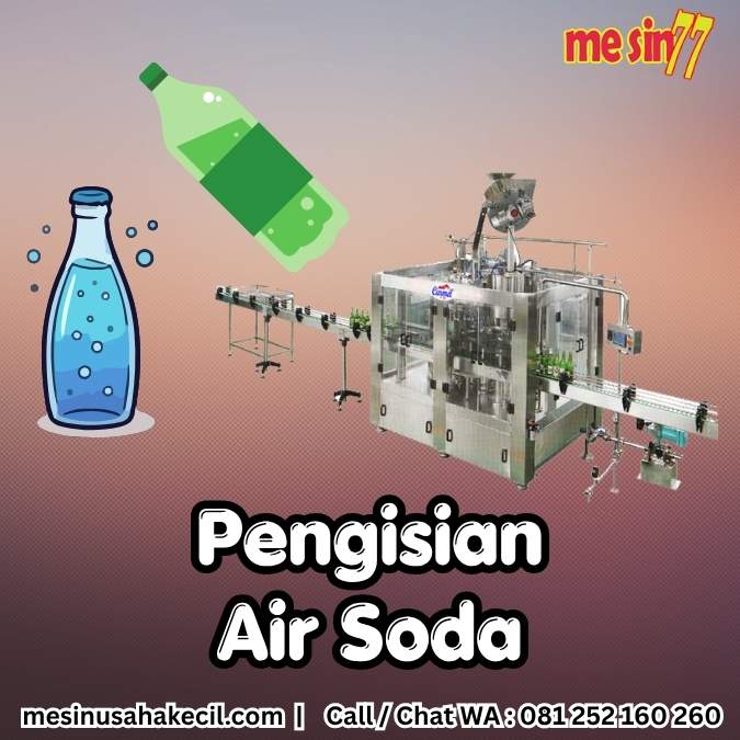 Pengisian Air Soda Tingkatkan Kapasitas Produksi Brand Lokal
