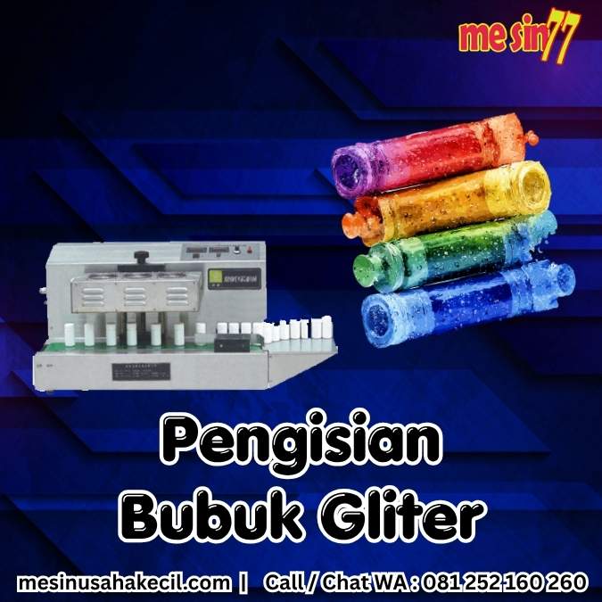 Cegah Debu pada Segel dengan Mesin Pengisian Bubuk Gliter