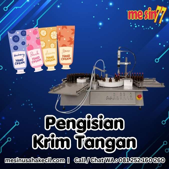 pengisian krim tangan