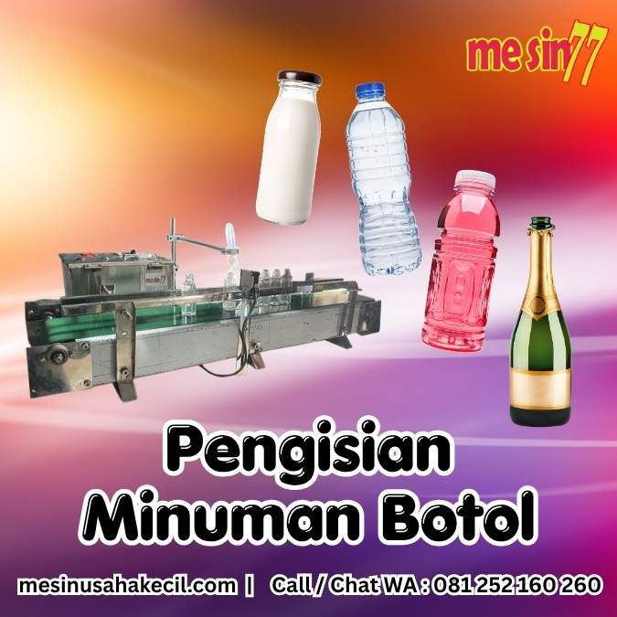 Sistem Dosing Pengisian Minuman Botol untuk Pabrik Minuman