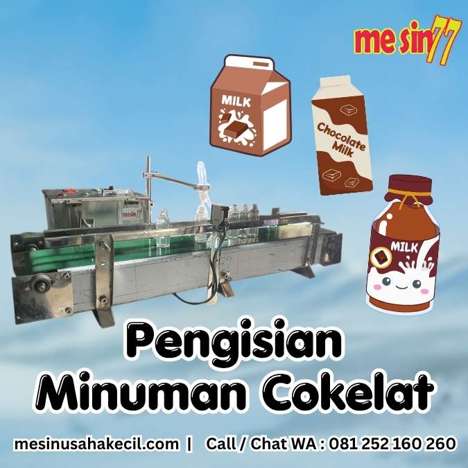 Pengisian Minuman Cokelat dengan Tangki Agitator Presisi