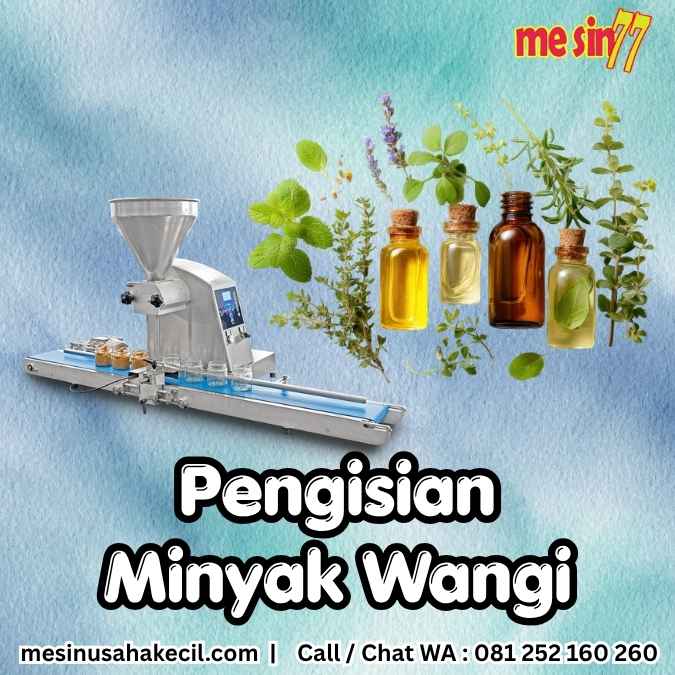 Pengisian Minyak Wangi Skala UMKM Brand Parfum Lokal