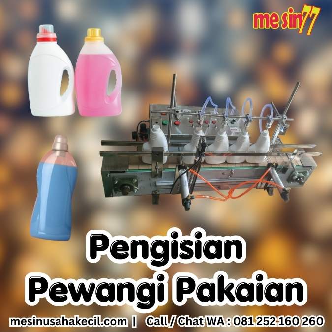 Cegah Kemasan Pouch Bocor pada Pengisian Pewangi Pakaian