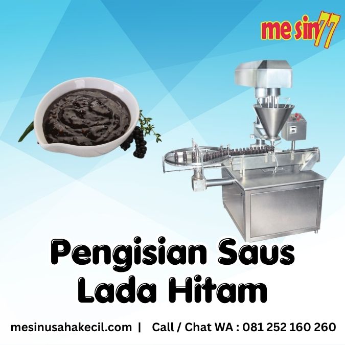 Industri Membutuhkan Lini Pengisian Saus Lada Hitam Presisi