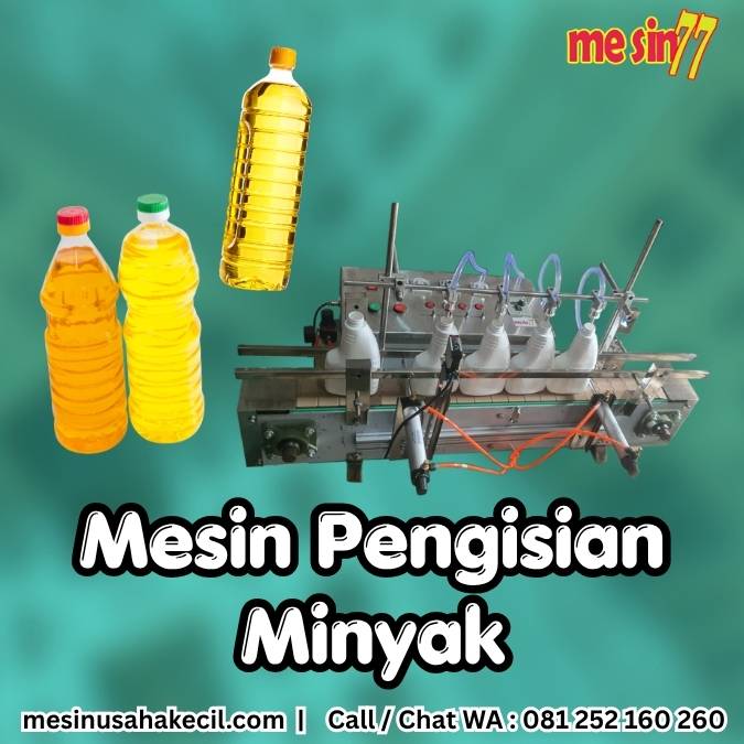Mesin Pengisian Minyak Kapasitas Produksi Pabrikasi Lokal