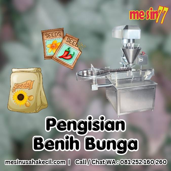 Pengisian Benih Bunga yang Efisien untuk Pengemasan Produk