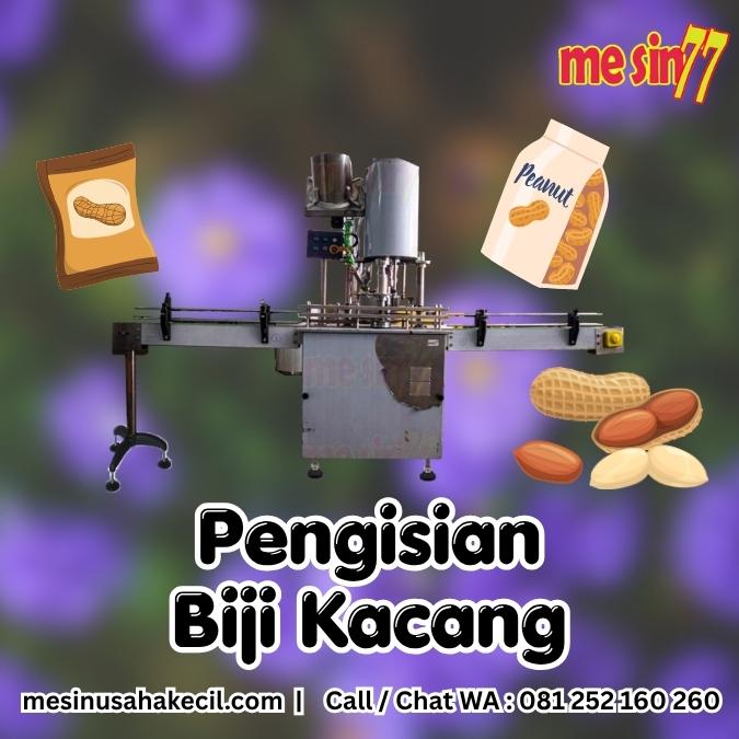 pengisian biji kacang