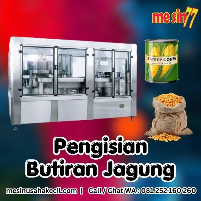 Pengisian Butiran Jagung Menjaga Kebersihan Area Sealing