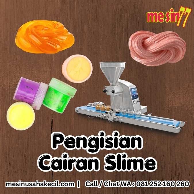 pengisian cairan slime