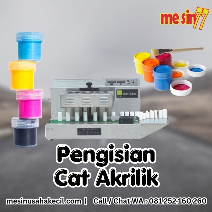 Pengisian Cat Akrilik Mengatasi Pasta Pigmen Kental dan Lengket