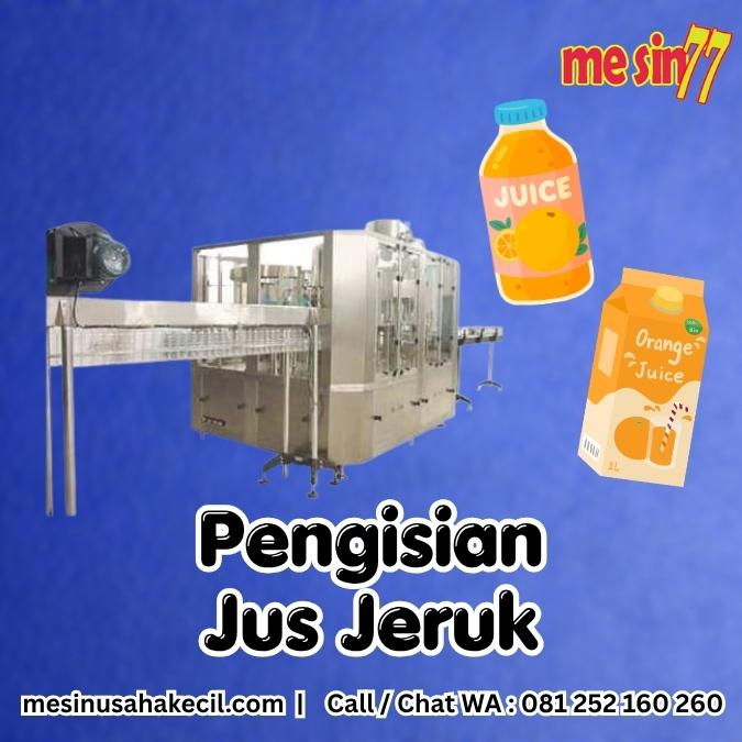 pengisian jus jeruk