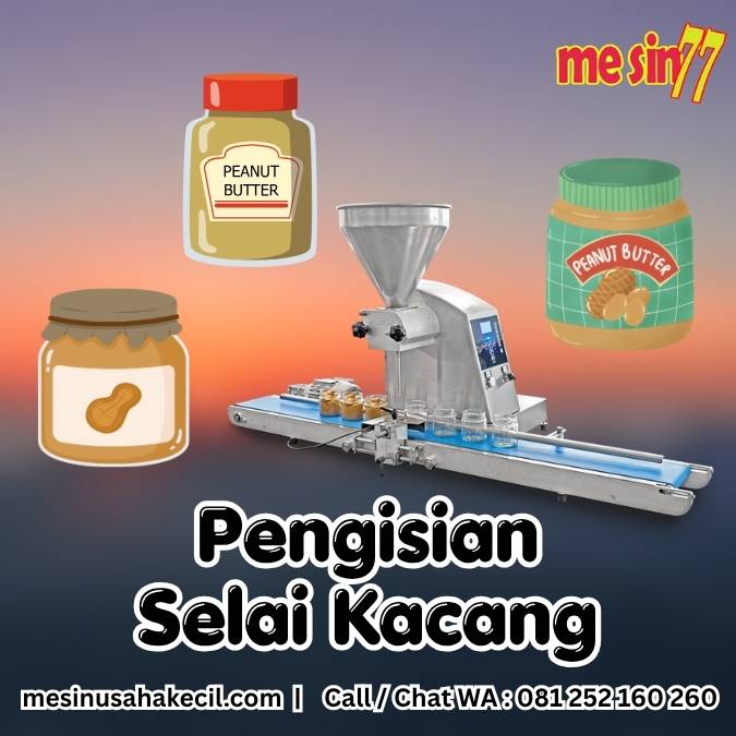 Pengisian Selai Kacang Mengatasi Masalah Viskositas Tinggi