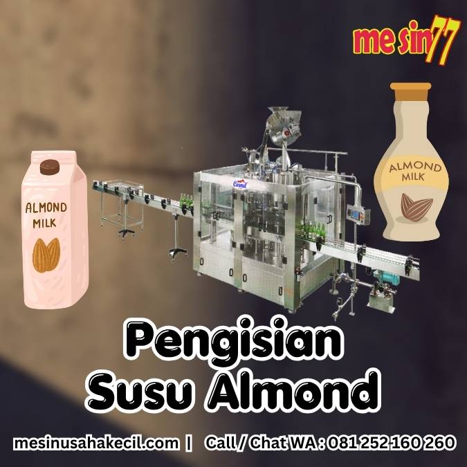 pengisian susu almond